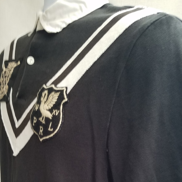 Men's "Polo Ralph Lauren" Rugby Shirt - Picture 3 of 8
